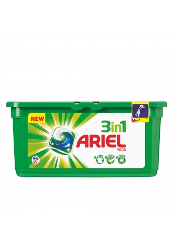 Ariel 3en1 pods Regulier - 30 doses