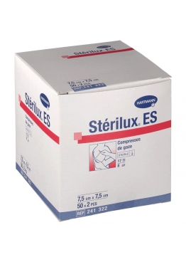 Stérilux ES compresse stérile
