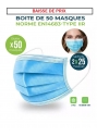 Masque chirurgical TYPE 2R NORME EN14683